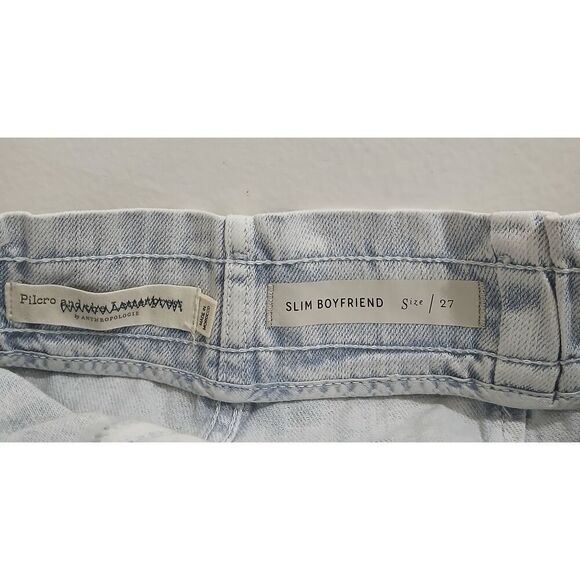 Pilcro anthropologie womens size 27 hi waist paperbag boyfriend denim shorts - Picture 5 of 8